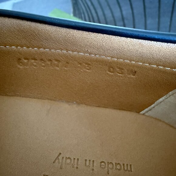 Gucci 673817 Millenial Ribot Supreme GG Men's leather tassle loafers, sz G13 - Picture 12 of 13